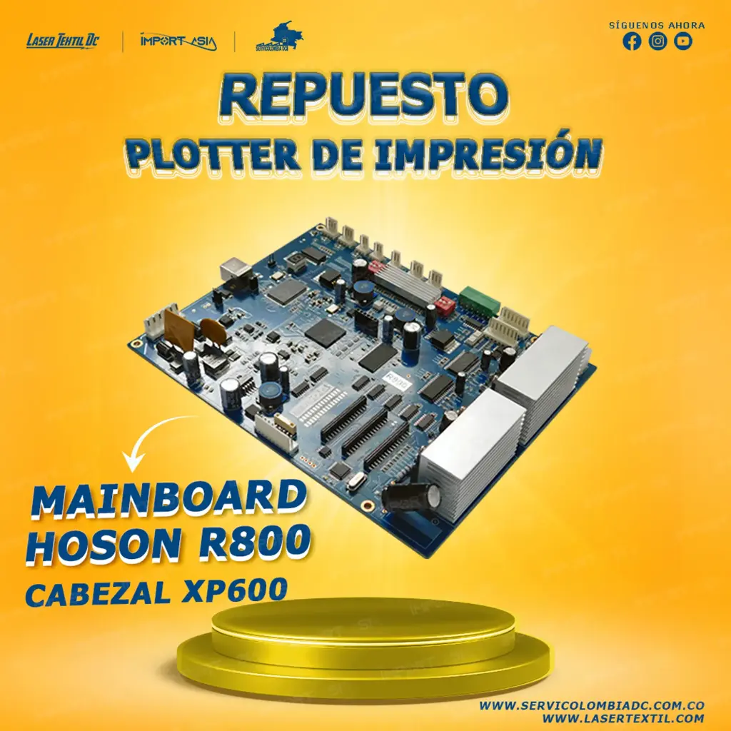Board Hoson R800 para Cabezal XP600 | Import Asia